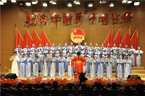 我校举办“中国梦”合唱比赛