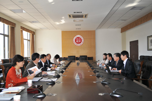 韩国技术教育大学代表一行来访我校